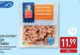 ALDI Golden seafood grijze garnalen aanbieding