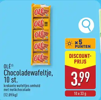 ALDI Ole Chocoladewafeltje, aanbieding