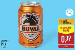 ALDI Buval pils aanbieding