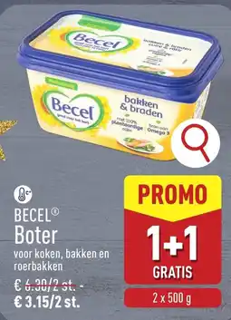 ALDI Becel boter aanbieding
