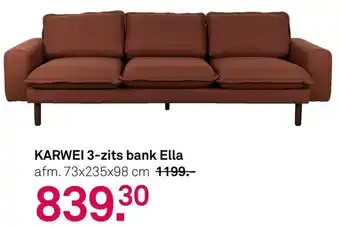 Karwei Karwei 3 zits Bank Ella aanbieding
