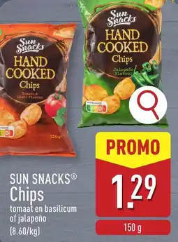 ALDI Sun Snacks chips aanbieding