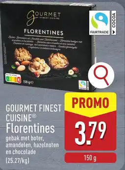 ALDI Gourmet finest cuisine florentines aanbieding