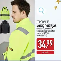ALDI Topcraft veiligheidsjas aanbieding