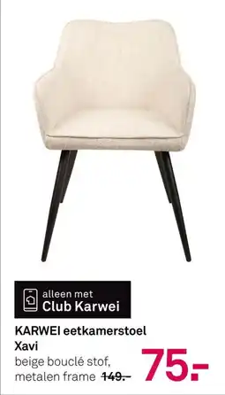 Karwei Karwei Eetkamerstoel Xavi aanbieding