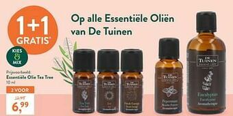 Holland & Barrett Essentiële olie tea tree aanbieding