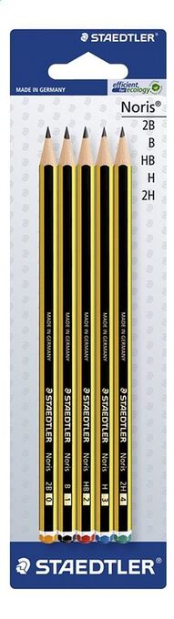 Dreamland STAEDTLER houten grafietpotlood Noris 120 - 5 stuks aanbieding