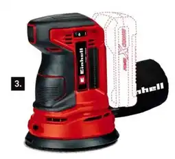 Karwei Einhell 18V excentrische schuurmachine TE-RS 18 LI aanbieding