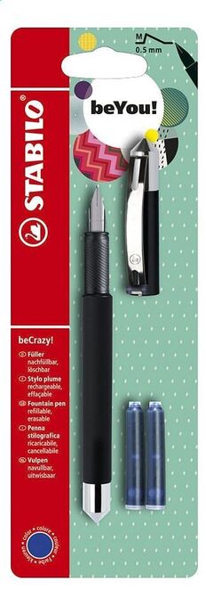 Dreamland STABILO vulpen beCrazy! Uni Colors Black aanbieding