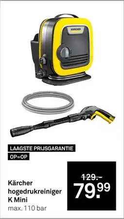 Karwei Kärcher hogedrukreiniger K Mini aanbieding