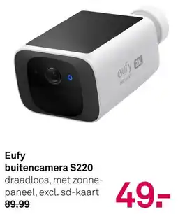 Karwei Eufy buitencamera S220 aanbieding