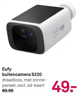 Karwei Eufy buitencamera S220 aanbieding