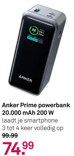 Karwei Anker Prime powerbank aanbieding