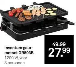 Karwei Inventum Gourmetset GR803B aanbieding