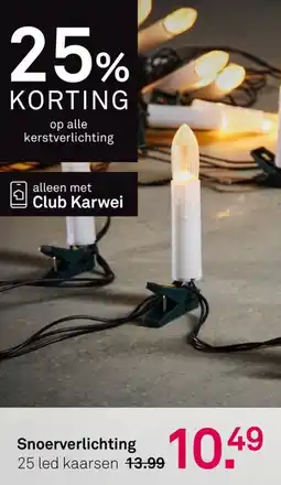 Karwei Snoerverlichting aanbieding