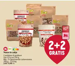 Delhaize Noten in zakje aanbieding
