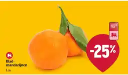Delhaize Bladmandarijnen aanbieding