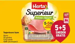 Delhaize Superieure ham aanbieding