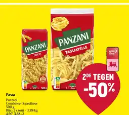 Delhaize Pasta aanbieding