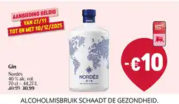 Delhaize Gin aanbieding