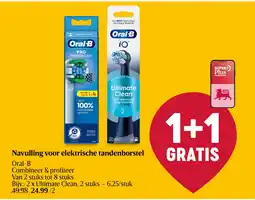 Delhaize Navulling voor elektrische tandenborstel aanbieding
