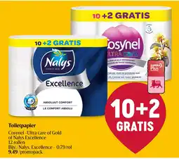 Delhaize Toiletpapier aanbieding