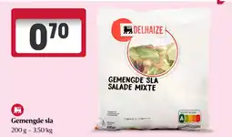 Delhaize Gemengde sla aanbieding