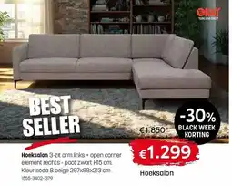 Gaverzicht Okay Hoeksalon aanbieding