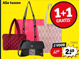 Kruidvat 2 x katoenen tas aanbieding