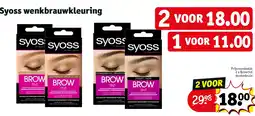 Kruidvat 2 x Browtint donkerbruin aanbieding