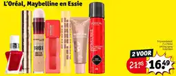 Kruidvat 2 x L’Oréal setting spray Infaillible aanbieding