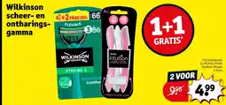 Kruidvat Wilkinson scheer- en ontharingsgamma aanbieding