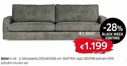 Gaverzicht Salon 4-zit aanbieding