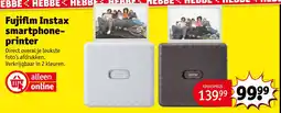 Kruidvat Fujiflm Instax smartphoneprinter aanbieding