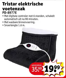 Kruidvat Tristar elektrische voetenzak aanbieding