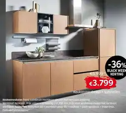 Gaverzicht Keukenmeubelen + toestellen aanbieding