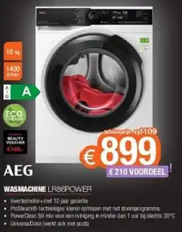 Expert AEG Wasmachine LR86POWER aanbieding