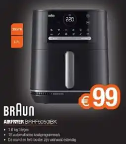 Expert Braun Airfryer aanbieding