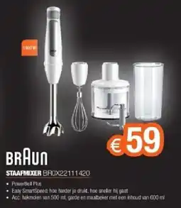 Expert Braun Staafmixer aanbieding