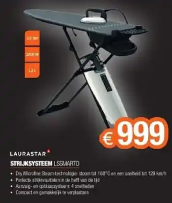Laurastar strijksysteem LSSMARTD