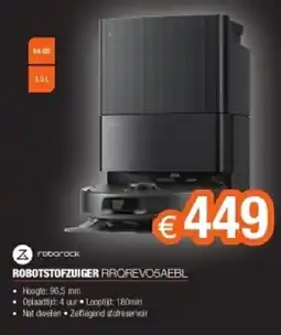 Expert Robotstofzuiger RROREVO5AEBL aanbieding