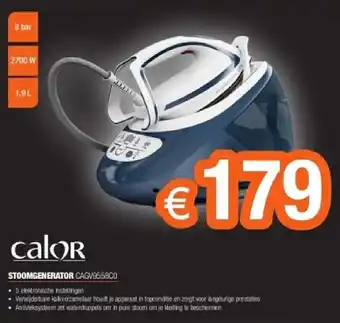 Expert calor Stoomgenerator CAGV955800 aanbieding