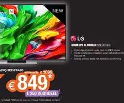 Expert LG QNED EVO AI MINILED QNED87A6B aanbieding
