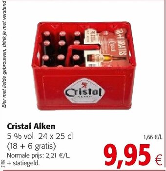 Colruyt Cristal Alken aanbieding
