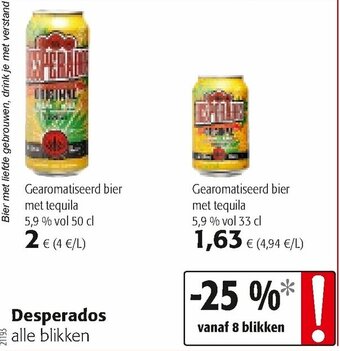 Colruyt Desperados aanbieding