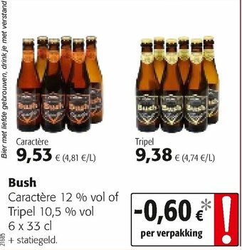Colruyt Bush aanbieding