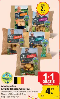 Carrefour Market Aardappelen Kwaliteitsketen Carrefour aanbieding