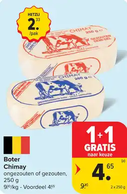 Carrefour Market Chimay Boter aanbieding