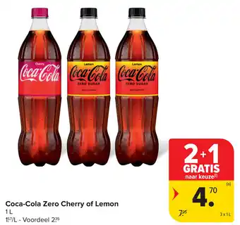Coca-Cola Zero Cherry of Lemon