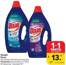 Carrefour Market Dixan Wasgel aanbieding